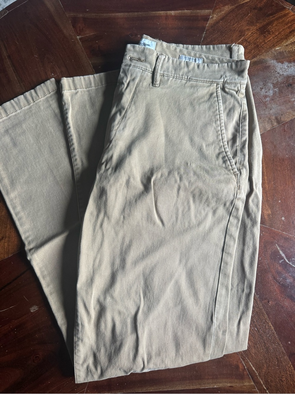 Goodfellow & Co Beige/Tan Straight-Leg Chinos
